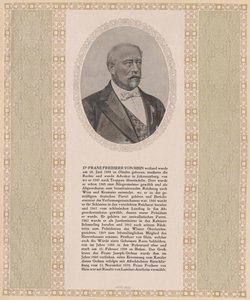 Franz Baron Hein (impressão) de Artist Unknown