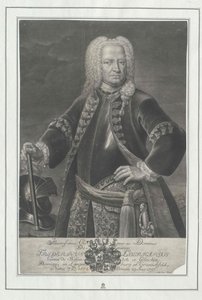 Frederick Eberhard conde Hohenlohe-Kirchberg de Artist Unknown