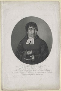 Friedrich Strauss (impressão) de Artist Unknown