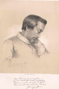 Heinrich Heine (impressão) de Artist Unknown