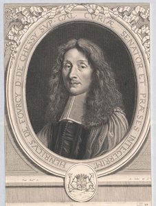 Henri II Fourcy (gravura) de Artist Unknown