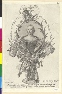 Santa Imperatriz Romana Maria Teresa de Artist Unknown