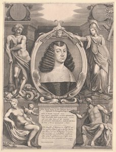 Infanta de Portugal Katharina (impressão) de Artist Unknown