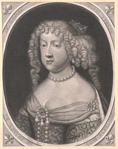 Infanta de Espanha Maria Teresa (impressão) de Artist Unknown