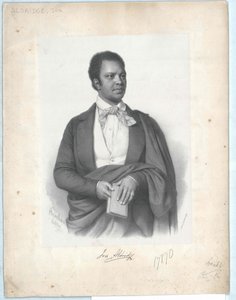 Ira Frederick Aldridge de Artist Unknown