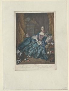 Jeanne Antoinette Poisson Pompadour de Artist Unknown