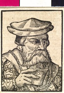 Joachim von Watt (impressão) de Artist Unknown