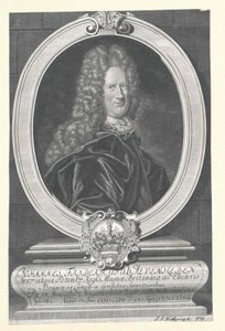 Johann Friedrich von Alvensleben (impressão) de Artist Unknown