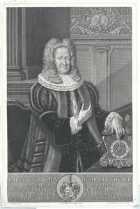 Johann Sigismund Holzschuher de Aspach e Harrlach de Artist Unknown