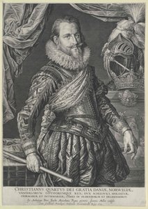 Rei da Dinamarca Christian IV de Artist Unknown
