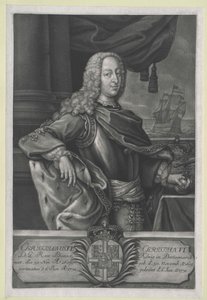 Rei da Dinamarca Christian VI de Artist Unknown