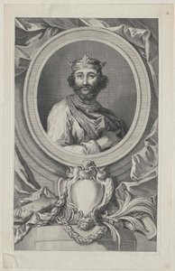 Rei de Inglaterra Eduardo I (impressão) de Artist Unknown