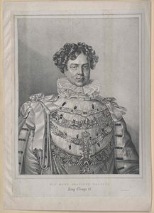 Rei de Inglaterra Jorge IV de Artist Unknown