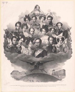 Rei da Prússia Frederico Guilherme III (gravura) de Artist Unknown