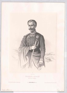 Rei da Sardenha Carlos Alberto de Artist Unknown