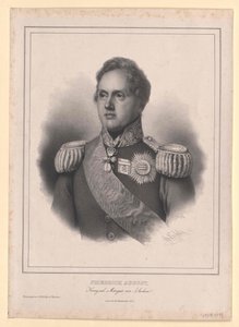 Rei da Saxónia Frederico Augusto II de Artist Unknown