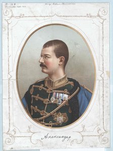Rei da Sérvia Alexandre I de Artist Unknown