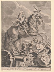Rei de Espanha Carlos II de Artist Unknown