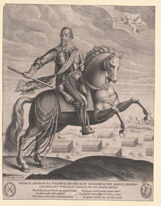 Rei da Suécia Gustavus Adolphus da Suécia de Artist Unknown
