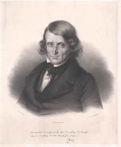 Leopold Zunz (impressão) de Artist Unknown