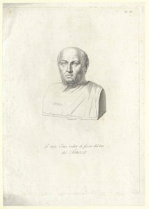Lucius Annaeus Seneca (impressão) de Artist Unknown