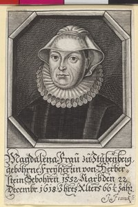 Magdalene Baronesa Herberstein de Artist Unknown