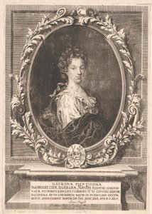 Margarethe Barbara Struve (impressão) de Artist Unknown