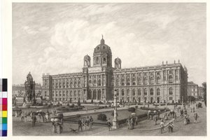 Museu de história natural em Viena de Artist Unknown