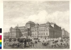 Nova universidade em Viena de Artist Unknown