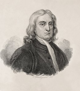 Newton, Sir Isaac (1642-1727). Matemático, físico e astrónomo inglês; GUADAGNINI, Gaetano (1800-1860). Gravura italiana. Retrato de Isaac Newton, obra de Gaetano Guadagnini. Gravura. ITÁLIA. LOMBARDIA. Milão. Coleção Cívica de Estampas "Achi