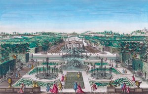 Jardins de recreio do rei de Espanha de Artist Unknown