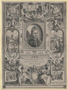Papa Clemente VIII de Artist Unknown