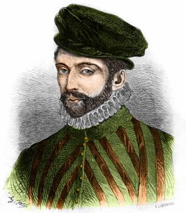 Retrato de Nicolas de Neufville, seigneur de Villeroi, estadista francês. de Artist Unknown
