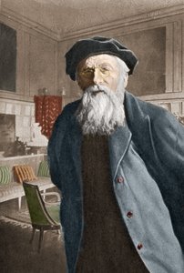 Retrato de Auguste Rodin, escultor francês. de Artist Unknown