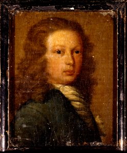 Retrato do capitão William Kidd em jovem (óleo sobre tela) de Artist Unknown