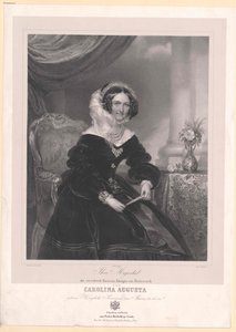 Princesa da Baviera (1792-1873) Carolina de Artist Unknown