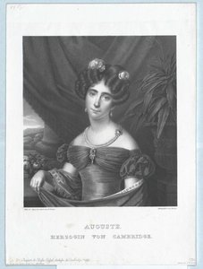 Princesa de Hesse-Kassel Auguste de Artist Unknown