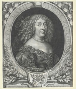 Princesa de Orl0061006es Anne Mary Louise (impressão) de Artist Unknown