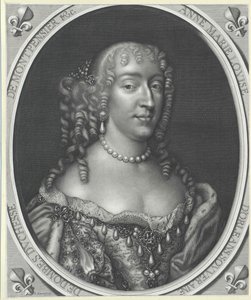 Princesa de Orl0061006es Anne Mary Louise (impressão) de Artist Unknown