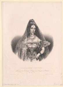 Princesa da Saboia-Sardenha Maria Anna de Artist Unknown