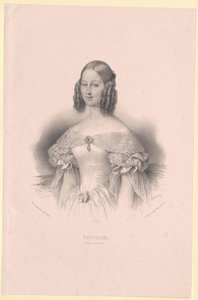 Princesa de Saxe-Coburgo-Gotha Victoria de Artist Unknown