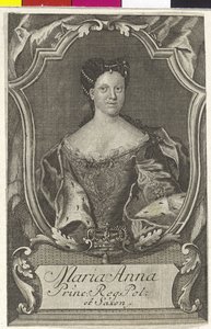 Princesa da Saxónia Maria Ana de Artist Unknown