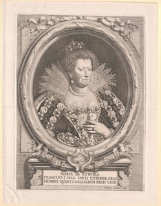 Princesa da Toscana Maria de "Medici de Artist Unknown