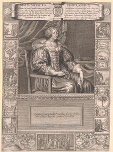 Princesa da Toscana Maria de "Medici de Artist Unknown