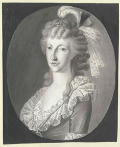 Princesa das Duas Sicílias Maria Teresa (gravura) de Artist Unknown