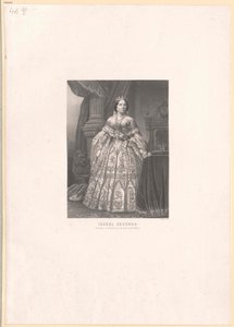 Rainha de Espanha Isabel II de Artist Unknown