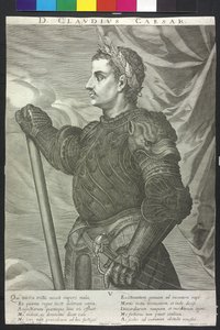 Imperador romano Cláudio de Artist Unknown
