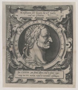 Imperador romano Galba (impressão) de Artist Unknown