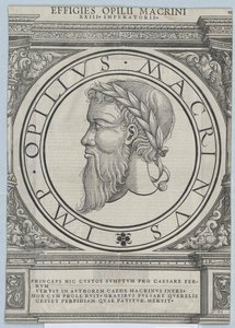 Imperador romano Macrinus de Artist Unknown