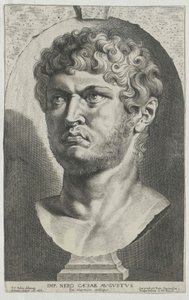 Imperador romano Nero (impressão) de Artist Unknown